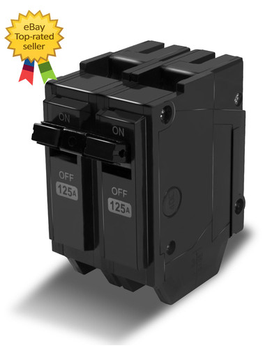 Pole 125 amp circuit breaker - circuit,