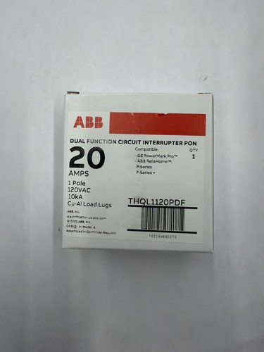 Abb thql1120pdf 20amp 1 - 20amp,