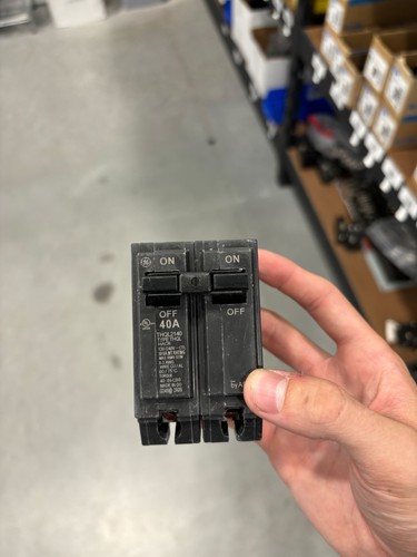Pole amp breaker - ge, 40